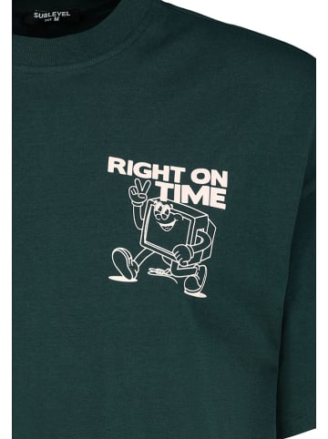 Sublevel Koszulka w kolorze morskim