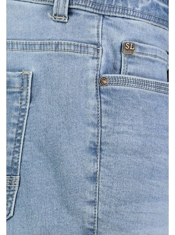 Sublevel Jeans-Bermudas in Hellblau