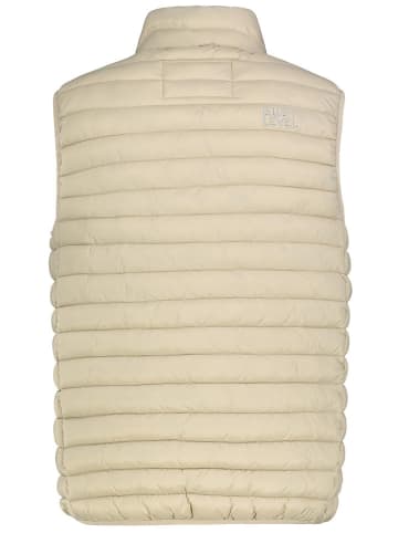 Sublevel Doorgestikte bodywarmer "Carl" beige