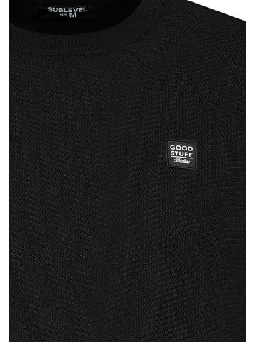 Sublevel Pullover in Schwarz