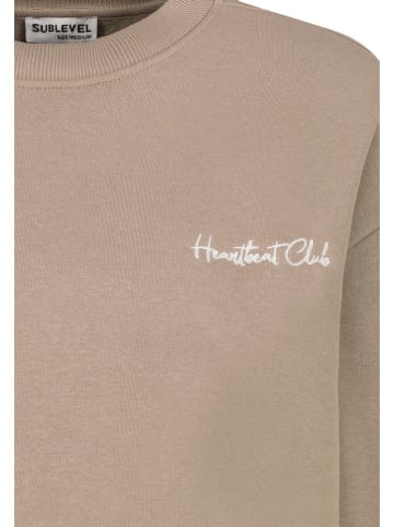 Sublevel Sweatshirt in Beige