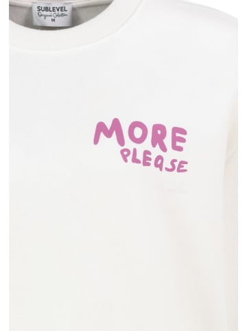 Sublevel Sweatshirt wit