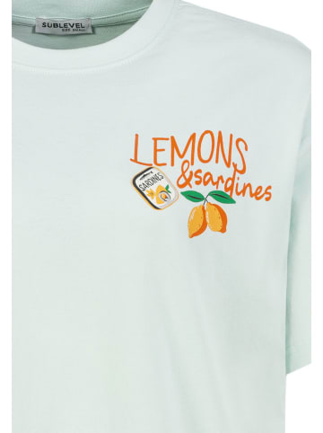 Sublevel Koszulka w kolorze miętowym