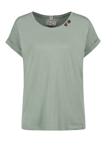 Sublevel 2-delige set: shirts wit/mintgroen