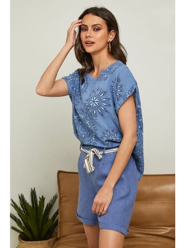 Fleur de Lin Koszulka "Epine" w kolorze niebieskim