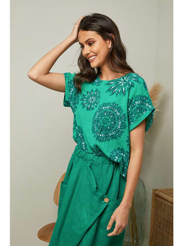 Fleur de Lin Shirt "Epine" groen