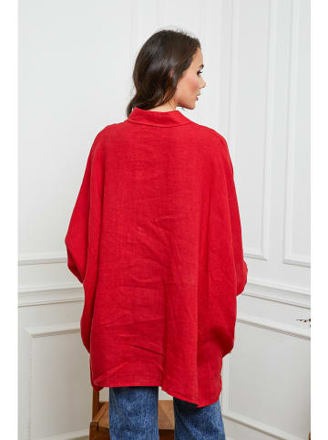 Joséfine Linnen blouse - regular fit - rood