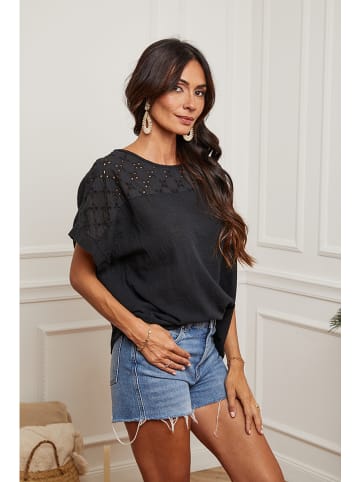 Fleur de Lin Shirt "Lutarce" in Schwarz