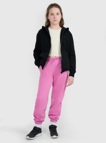 4F Sweatjacke in Schwarz