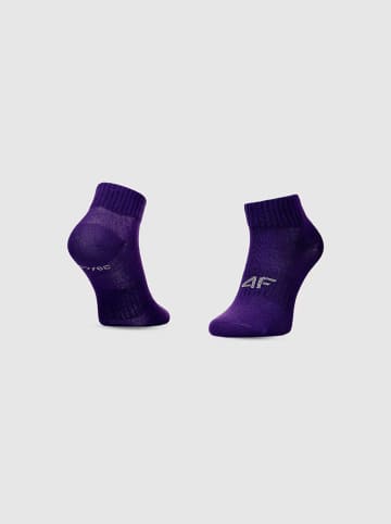 4F 3er-Set: Socken in Lila/ Weiß