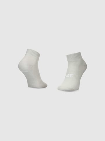 4F 3-delige set: sokken grijs/groen/zwart