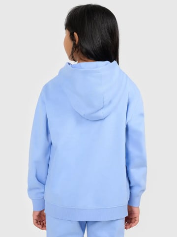 4F Sweatjacke in Hellblau