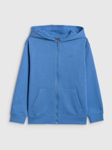 4F Sweatjacke in Blau