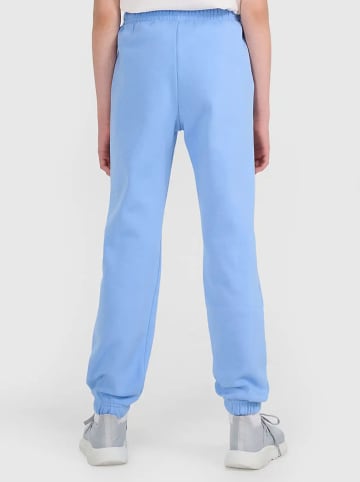 4F Spodnie dresowe w kolorze błękitnym