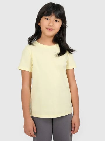 4F Koszulka w kolorze żółtym