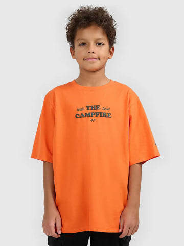 4F Koszulka w kolorze pomarańczowym