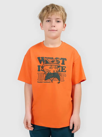 4F Koszulka w kolorze pomarańczowym