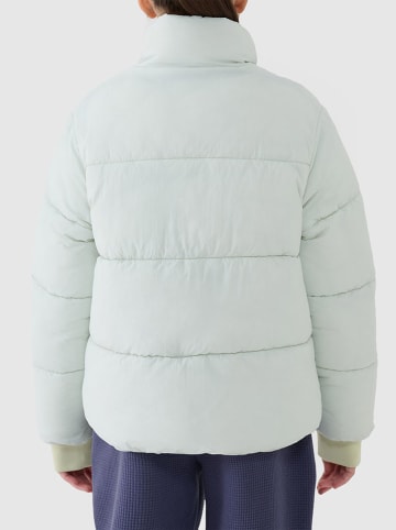 4F Donsjas mintgroen