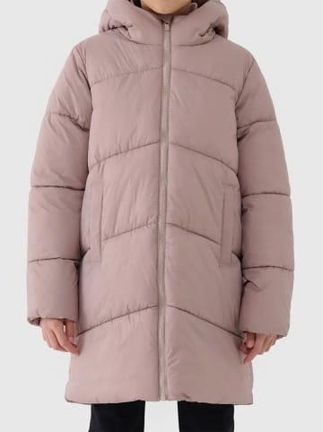 4F Daunenmantel in Beige
