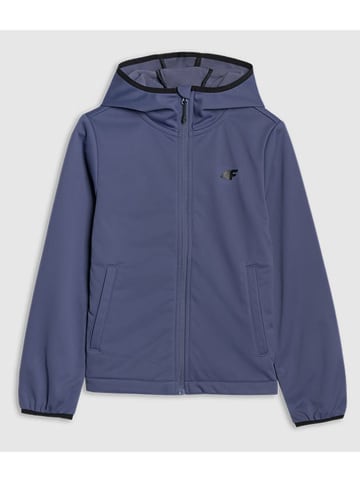 4F Softshelljas donkerblauw