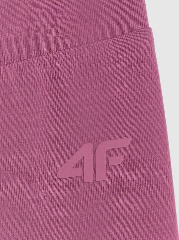 4F Legginsy w kolorze różowym