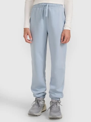 4F Sweatbroek lichtblauw