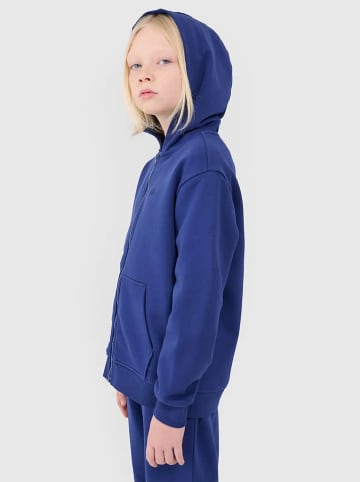 4F Sweatjacke in Blau