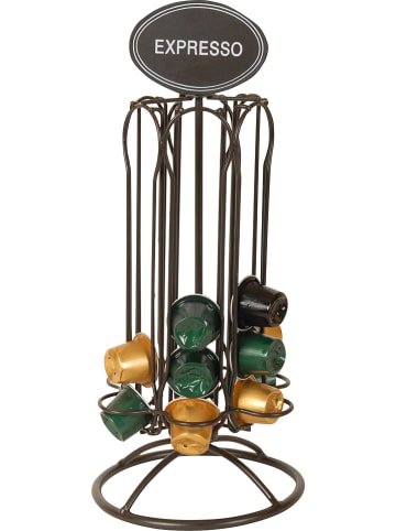 Anticline Kapselhalter in Anthrazit - (H)33 cm