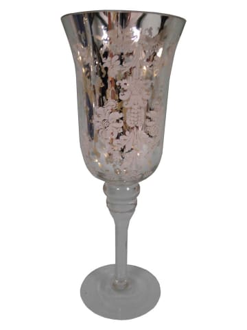 Anticline Vaas goudkleurig/wit - (H)30 cm