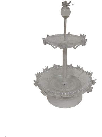 Anticline Etagere in Weiß - (H)36 x Ø 22 cm