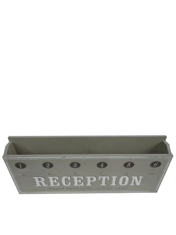 Anticline Schlüsselbrett in Grau - (B)38 x (H)19 x (T)7 cm