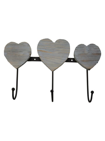 Anticline Wieszak ścienny w kolorze szarym - dł. 22 cm