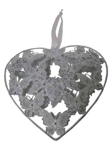 Anticline Decoratieve hanger grijs - (B)28 x (H)28 x (T)4 cm