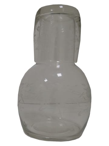 Anticline Karaffe in Grau - (H)22 x Ø 10,5 cm