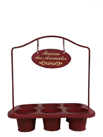 Anticline Kruidenpot “Aromatière” rood - (B)29,5 x (H)32 x (D)19 cm