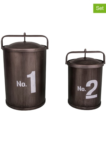 Anticline Kosze (2 szt.) w kolorze brązowym na śmieci