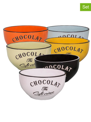 Anticline 6er-Set: Müslischalen in Bunt - Ø 14 cm