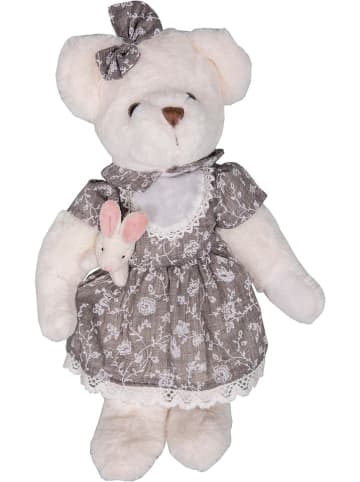 Anticline Knuffeldier crème/grijs - vanaf de geboorte