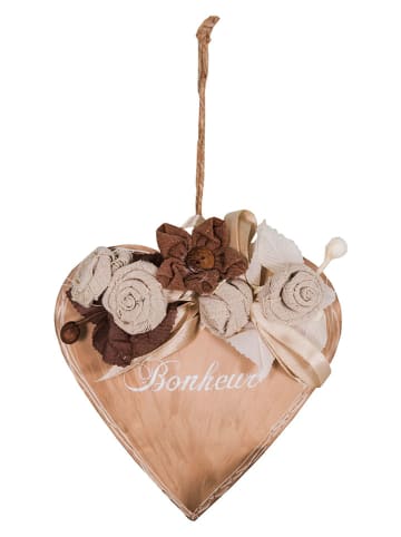 Anticline Decoledlamp "Bonheur" beige - (B)16 x (H)16 x (T)3 cm