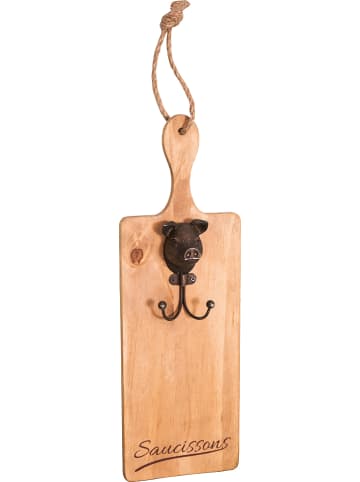 Anticline Wandhaken naturel - (B)15 x (H)45 x (D)6 cm