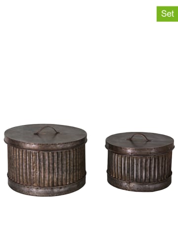 Anticline 2er-Set: Dosen in Zink