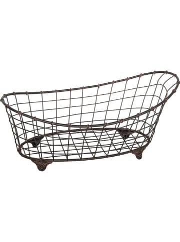 Anticline Badekorb in Braun - (B)35,5 x (H)15,5 cm