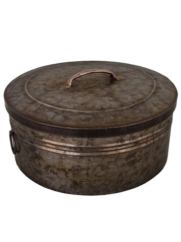 Anticline Pojemnik w kolorze brązowym do przechowywania - wys. 16 x Ø 37 cm