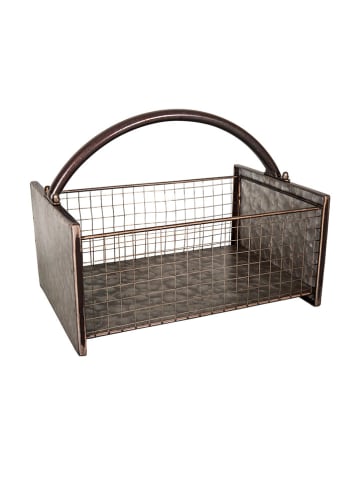Anticline Koszyk w kolorze brązowym do przechowywania - 27 x 39 x 27 cm