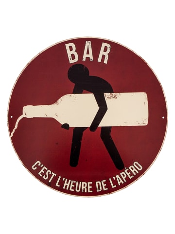 Anticline Bord rood - Ø 40 cm