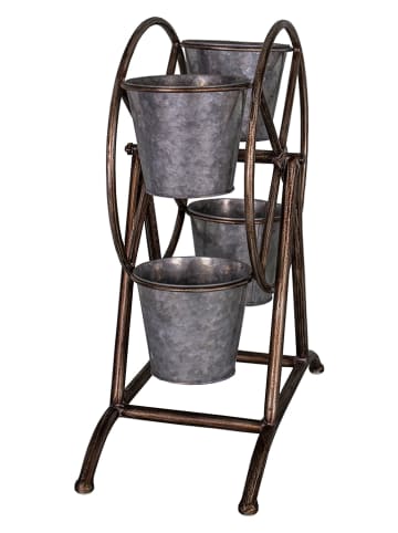 Anticline Dekoracja w kolorze antracytowym - 45 x 52 x 20,5 cm