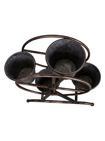 Anticline Dekoracja w kolorze antracytowym - 45 x 52 x 20,5 cm