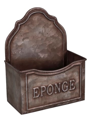 Anticline Schwammablage in Grau - (B)12,5 x (H)16 x (T)6 cm