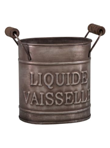 Anticline Aufbewahrungskorb in Grau - (B)15 x (H)14 x (T)8,5 cm