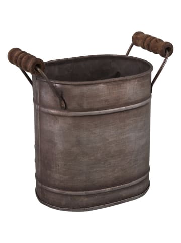 Anticline Aufbewahrungskorb in Grau - (B)15 x (H)14 x (T)8,5 cm